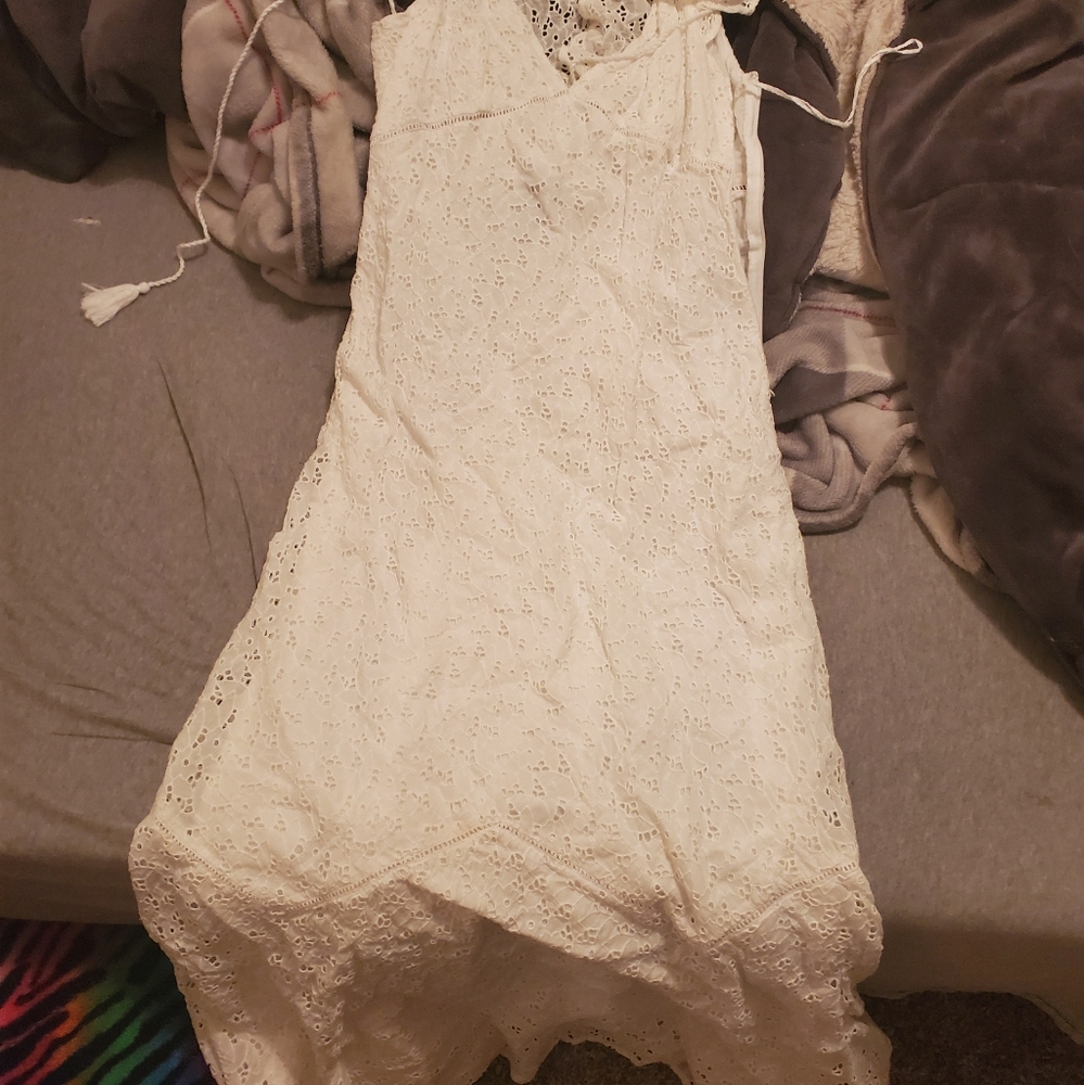 White dress